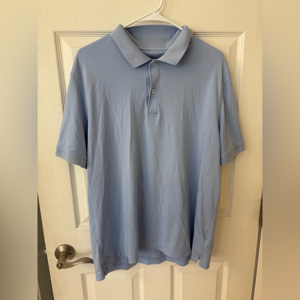 UNTUCKit Light Blue Men's Polo Shirt